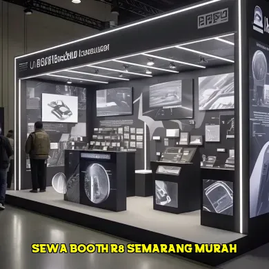 sewa booth r8 semarang murah
